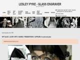 Lesley Pyke Glass Engraver /Artist engraved gifts