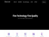 Finecom homepage