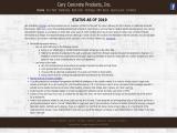 Cary Concrete Products  cotta pots