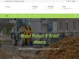 Grout Pumps and Mixers From Grouta grout