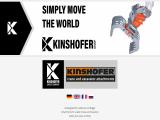 Kinshofer crane hydraulic cylinder