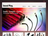Sound Plug Electronic audio cable connector