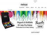 Home - Mehron Makeup artists paint brushes
