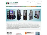 Cole Kepro International Llc cabinet video game