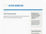 Alpha Sigma Mu Honor Society honor