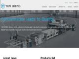 Yen Sheng Machinery. zipper