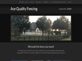 Ace Quality Fencing - Welcome recording telephone