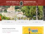 City of Norco Website - Home municipality