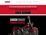 Samson Exhaust Stronger Than Ever 250 exhaust