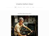 Grateful Gathers Glass blackboard artist