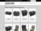 Seahorse Protective Equipment Cases automatic press