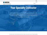 Koch Specialty Plant Services 110cc gas atv