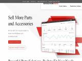 Auto Parts Ecommerce Software for Dealers new car trucks