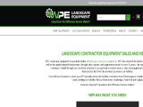 Landscape Contractor Equipment Sales and Rentals Wpe Equipment dealer