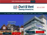 Duct & Vent Cleaning of America Home Page galvanized duct