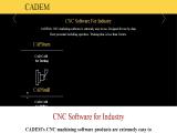 Cadem Technologies. cnc tool