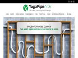 Yogapipe copper aluminum alloy