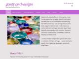 Gravity Ranch Designs serving platter bowl