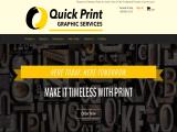 Quick Print Graphic Services Calgary shop