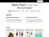 Patent Press Greeting Cards greeting
