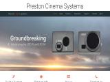 Preston Cinema Systems cameras and camcorders