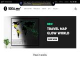 Best Presents Here!1Dea.Me; Design Giftsbuy Scratch map