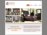 Avalon Furniture oak furniture set