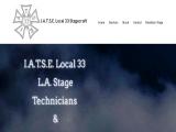 I.A.T.S.E. Local 33 manager