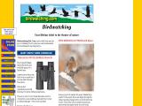 Birdwatching Dot Com - About Wild Birds and Birding keeping birds