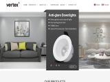 Vertex Lighting and Electrical cabinet lights manufacturer