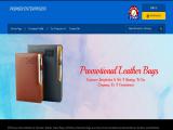 Premier Enterprisess promotional leather