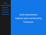 Allred Communications Telephone System and Networking telephones