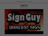 Sign Guy - Signs, Banners sign