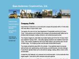 Haas Anderson Construction weight concrete manufacturer