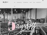 Days Off Designs fabric lamp