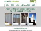 Piston Containers, Bulk Storage Tanks For Viscous Products bentonite bulk