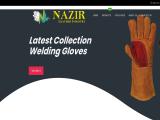 Nazir Leather Industry half winter gloves
