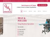 Qms International vacuum meat filler
