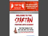 Spartan Fighting Arts Academy martial arts printing