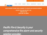 Pacific Fire and Security alarm systems domestic
