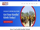 Koolin Klothz, Etc. reusable emergency