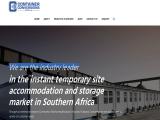 Container Conversions and Repairs South Africa site