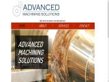 Advanced Machine Solutions hydraulic busbar machine