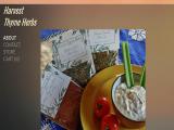 Harvest Thyme Herbs - De cooking