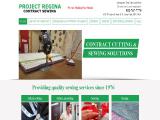 Project Regina Contract Sewing Saint Louis Park Mn fabric bag production