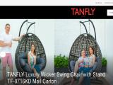 Tanfly Furniture wicker sofa