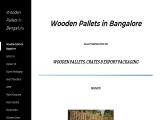 Pallet Corporation Inc wooden deck