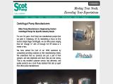 Scot Pump Division - Ardox Corp. industrial centrifugal water pumps