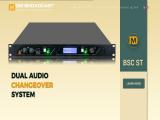 Dm Broadcast audio mixer speaker