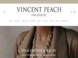 Vincent Peach agate pearl